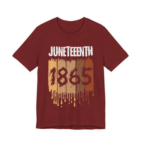 Juneteenth 1865 Unisex Tee - Celebrate Freedom and History