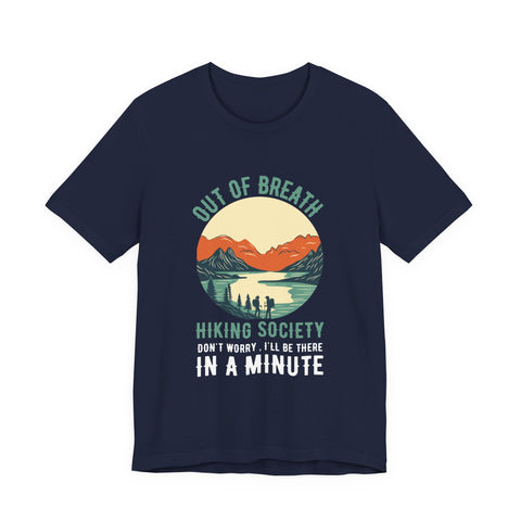Out Of Breath Hiking Society Unisex Tee