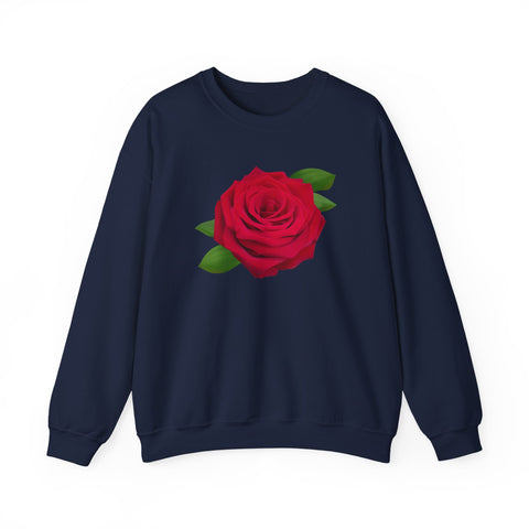 Rose Emblem Unisex Crewneck Sweatshirt