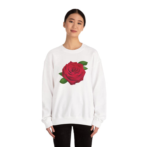 Rose Emblem Unisex Crewneck Sweatshirt