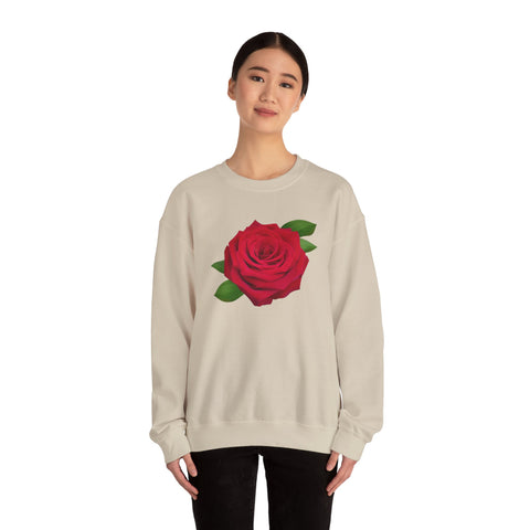 Rose Emblem Unisex Crewneck Sweatshirt