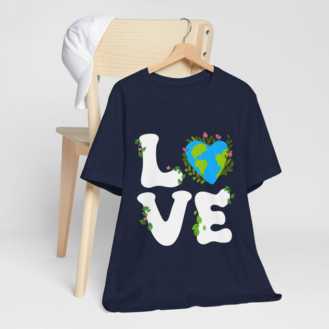 Earth Heart for Earth Day Unisex Tee