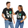 Earth Heart Graphic Tee, Eco-Friendly Shirt, Sustainable Fashion, Gift for Nature Lovers, Unisex Tee for Earth Day