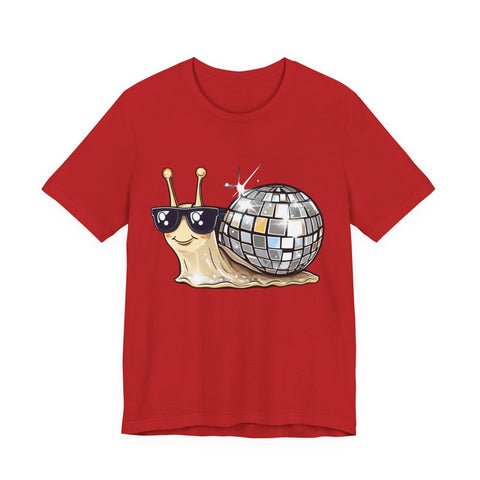 Disco Snail - Fun Animals Unisex Shirt