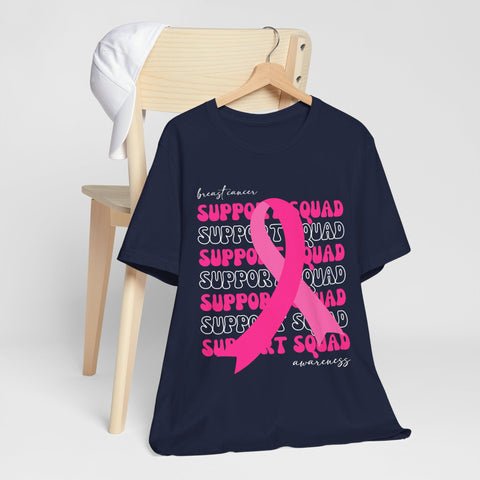 Support Squad Breast Cancer Awareness Unisex Tee