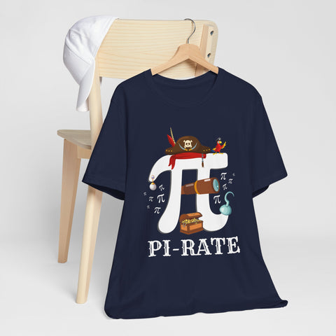 Pi-Rate Pi Day Math Lovers Unisex Tee