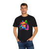 Colorful Panther Graphic Unisex T-shirt, Vibrant Art Tee, Animal Lover Gift, Festival Wear, Unique Casual Outfit