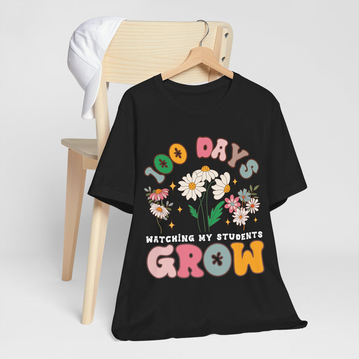 100 Days Watching My Students Grow, 100 Day Of School Unisex Tee