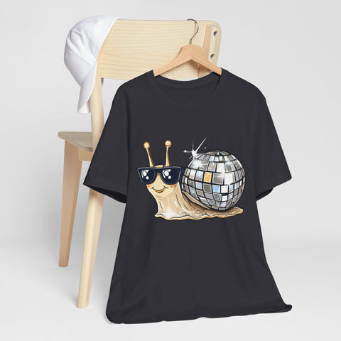 Disco Snail - Fun Animals Unisex Shirt