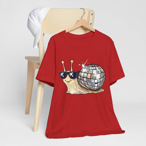 Disco Snail - Fun Animals Unisex Shirt