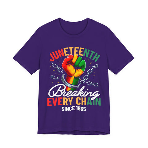 Juneteenth Celebration | Breaking Every Chain Unisex Tee