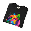 Colorful Panther Graphic Unisex T-shirt, Vibrant Art Tee, Animal Lover Gift, Festival Wear, Unique Casual Outfit