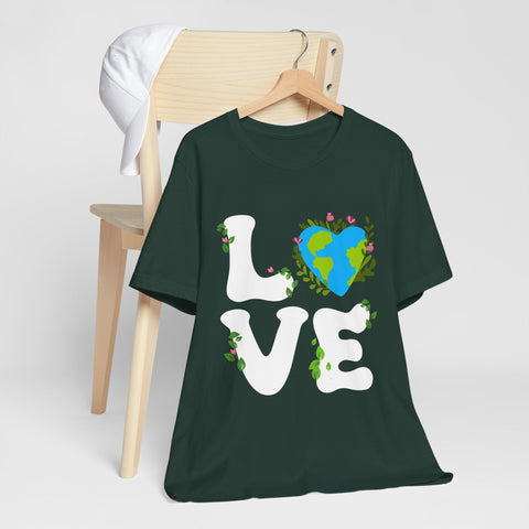 Earth Heart for Earth Day Unisex Tee