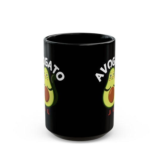 Avocado Lover Mug - Fun 'Avogato' Design (11oz & 15oz)