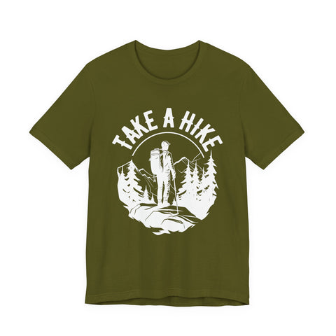 Take a Hike Hiking Outdoor Unisex Tee