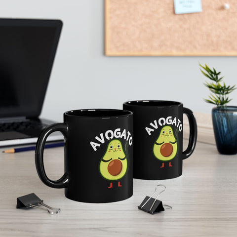 Avocado Lover Mug - Fun 'Avogato' Design (11oz & 15oz)