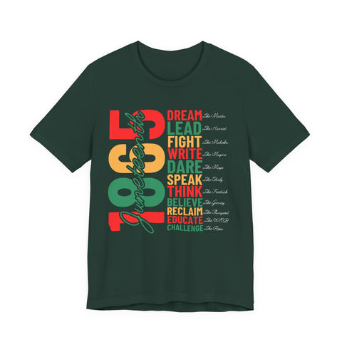 Juneteenth Inspirational Unisex Tee