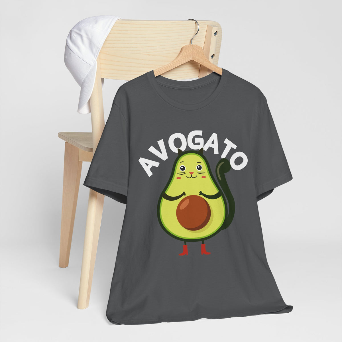 Funny Avogato for Cat And Avocado Lovers Unisex Tee