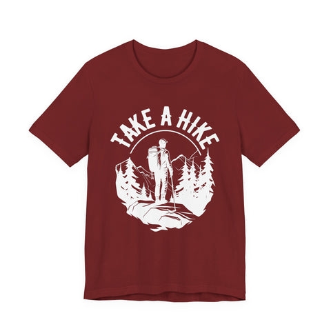 Take a Hike Hiking Outdoor Unisex Tee