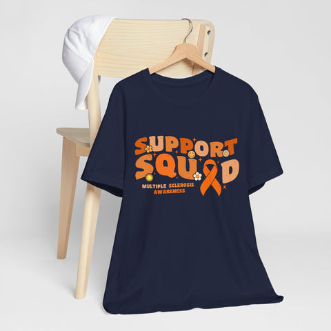 Support Squad Multiple Sclerosis Awareness Unisex Tee