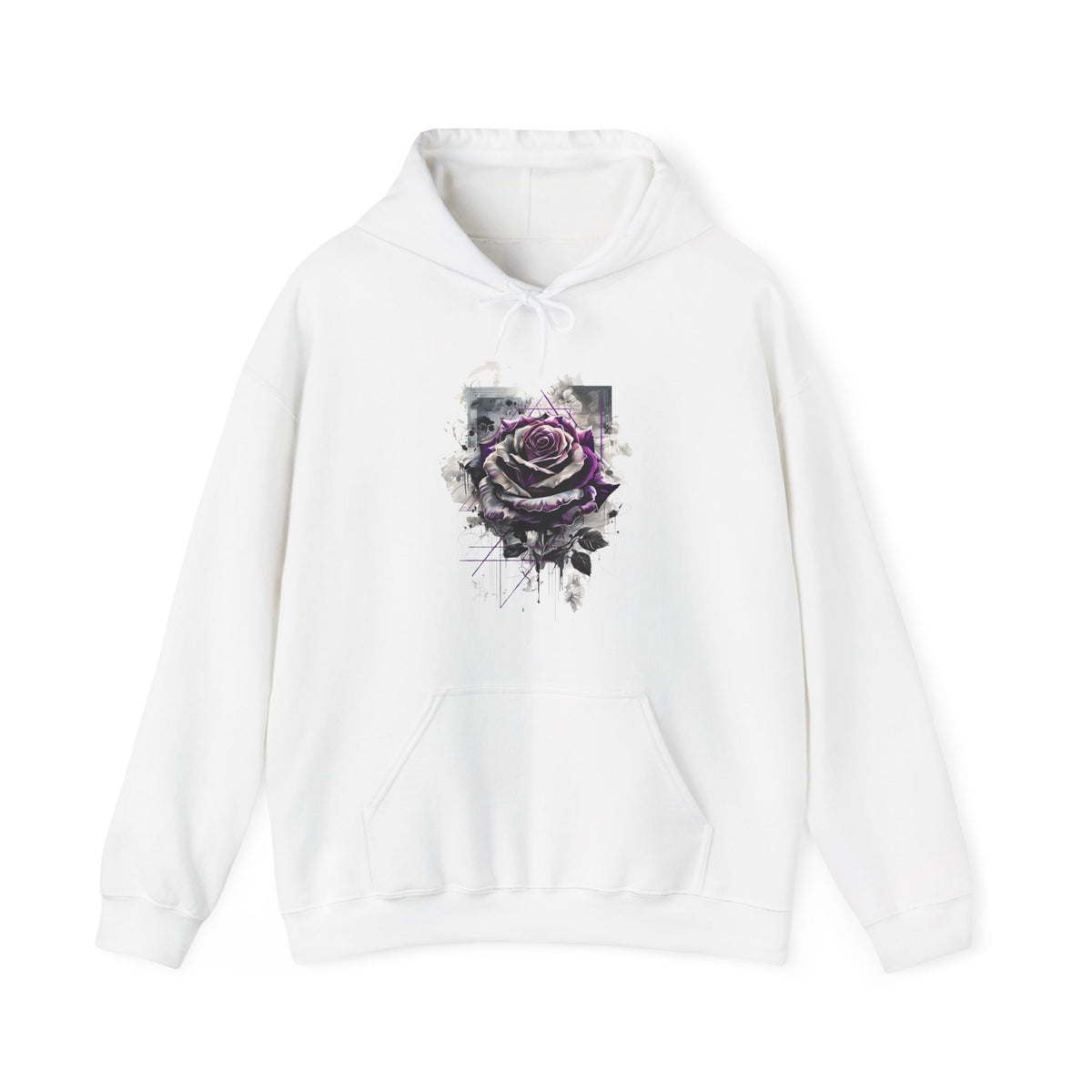Rose Art Unisex Hooded Sweatshirt
