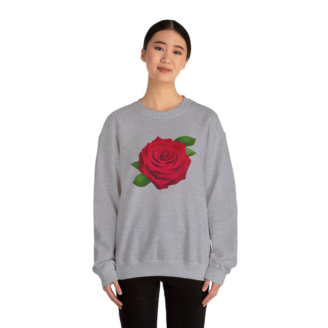 Rose Emblem Unisex Crewneck Sweatshirt