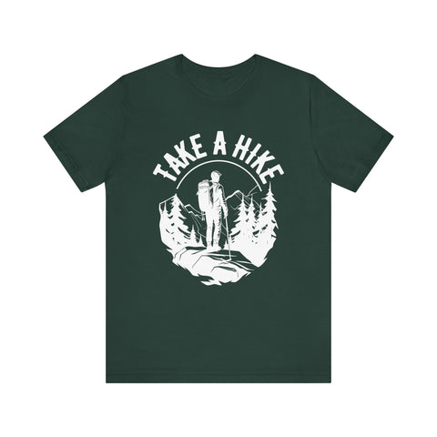 Take a Hike Hiking Outdoor Unisex Tee