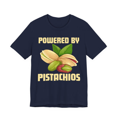 Powered by Pistachios Unisex Tee for Nut Lovers
