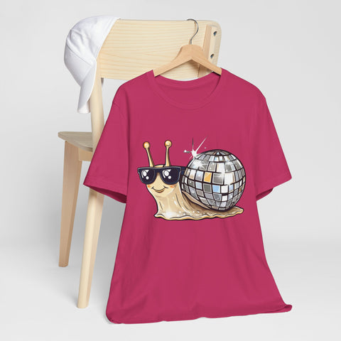 Disco Snail - Fun Animals Unisex Shirt