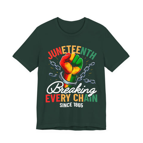 Juneteenth Celebration | Breaking Every Chain Unisex Tee