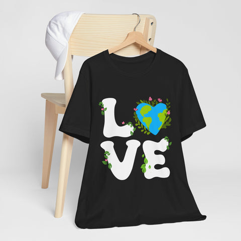 Earth Heart for Earth Day Unisex Tee