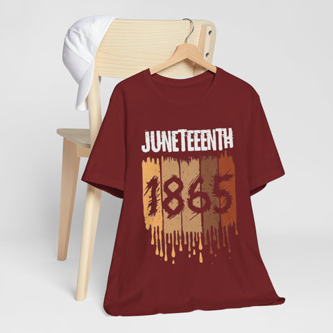 Juneteenth 1865 Unisex Tee - Celebrate Freedom and History