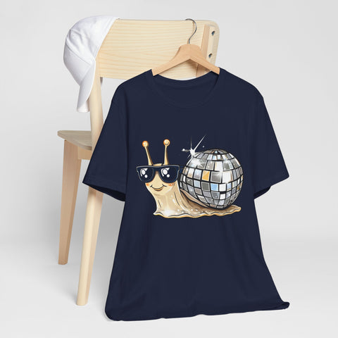 Disco Snail - Fun Animals Unisex Shirt