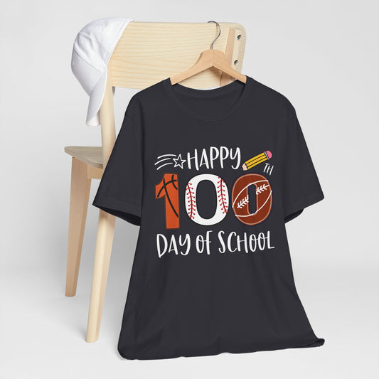 Happy 100th Day of School Unisex Tee