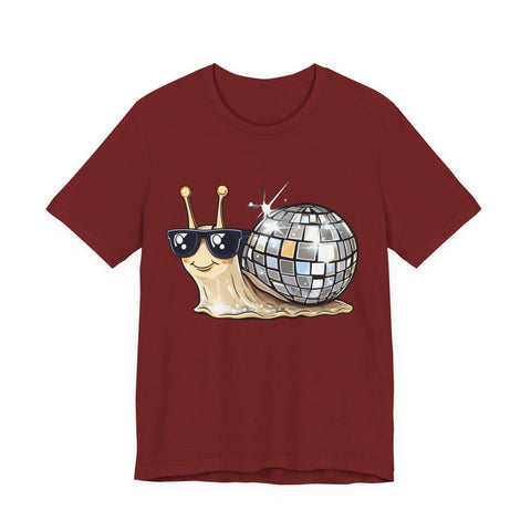 Disco Snail - Fun Animals Unisex Shirt