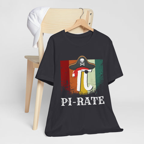 Retro Pi-rate Pi Day Unisex Tee