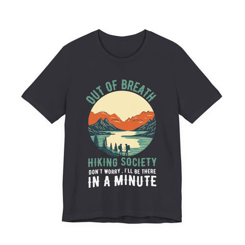 Out Of Breath Hiking Society Unisex Tee