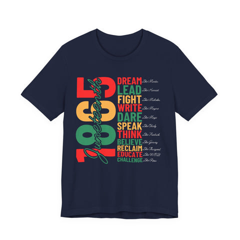 Juneteenth Inspirational Unisex Tee