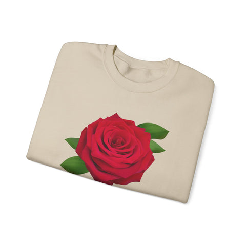 Rose Emblem Unisex Crewneck Sweatshirt