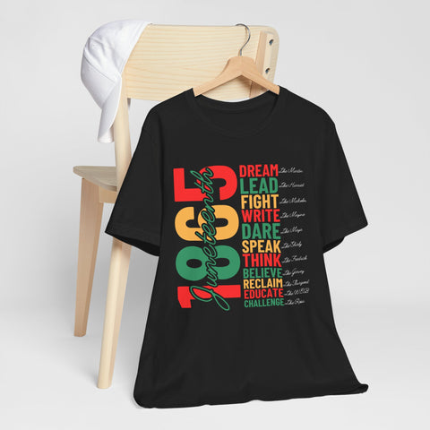 Juneteenth Inspirational Unisex Tee