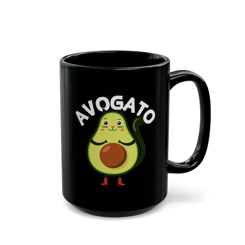 Avocado Lover Mug - Fun 'Avogato' Design (11oz & 15oz)