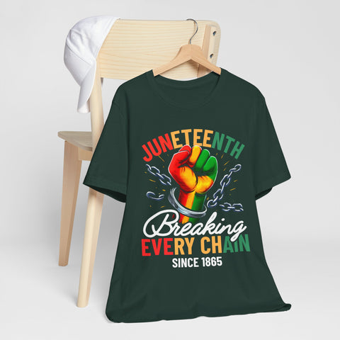 Juneteenth Celebration | Breaking Every Chain Unisex Tee