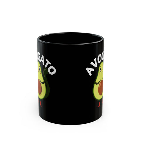 Avocado Lover Mug - Fun 'Avogato' Design (11oz & 15oz)