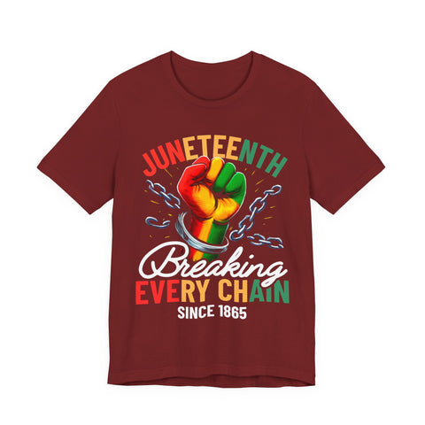 Juneteenth Celebration | Breaking Every Chain Unisex Tee
