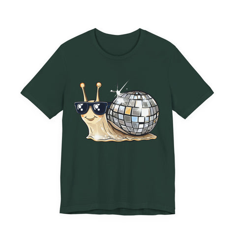 Disco Snail - Fun Animals Unisex Shirt