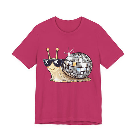 Disco Snail - Fun Animals Unisex Shirt