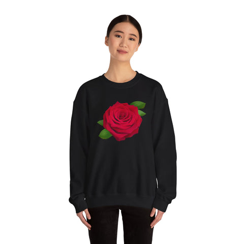 Rose Emblem Unisex Crewneck Sweatshirt