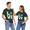 Earth Heart Graphic Tee, Eco-Friendly Shirt, Sustainable Fashion, Gift for Nature Lovers, Unisex Tee for Earth Day