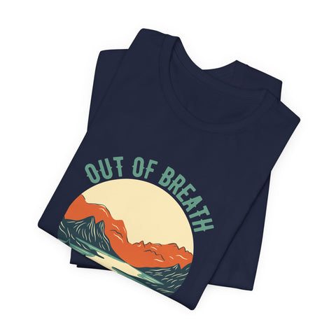 Out Of Breath Hiking Society Unisex Tee