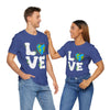 Earth Heart Graphic Tee, Eco-Friendly Shirt, Sustainable Fashion, Gift for Nature Lovers, Unisex Tee for Earth Day